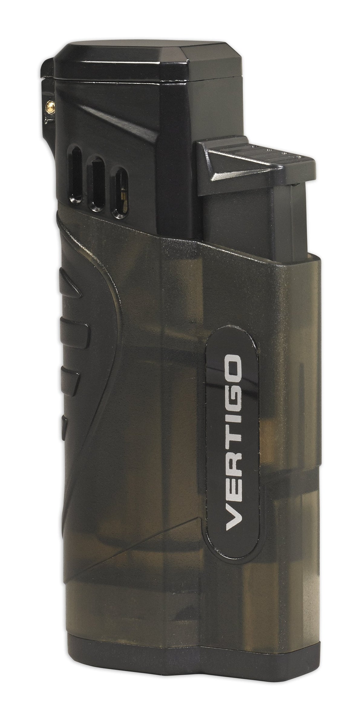Vertigo Stinger 2 Quad Torch Lighter w/ Cigar Punch Lighter Vertigo Charcoal  