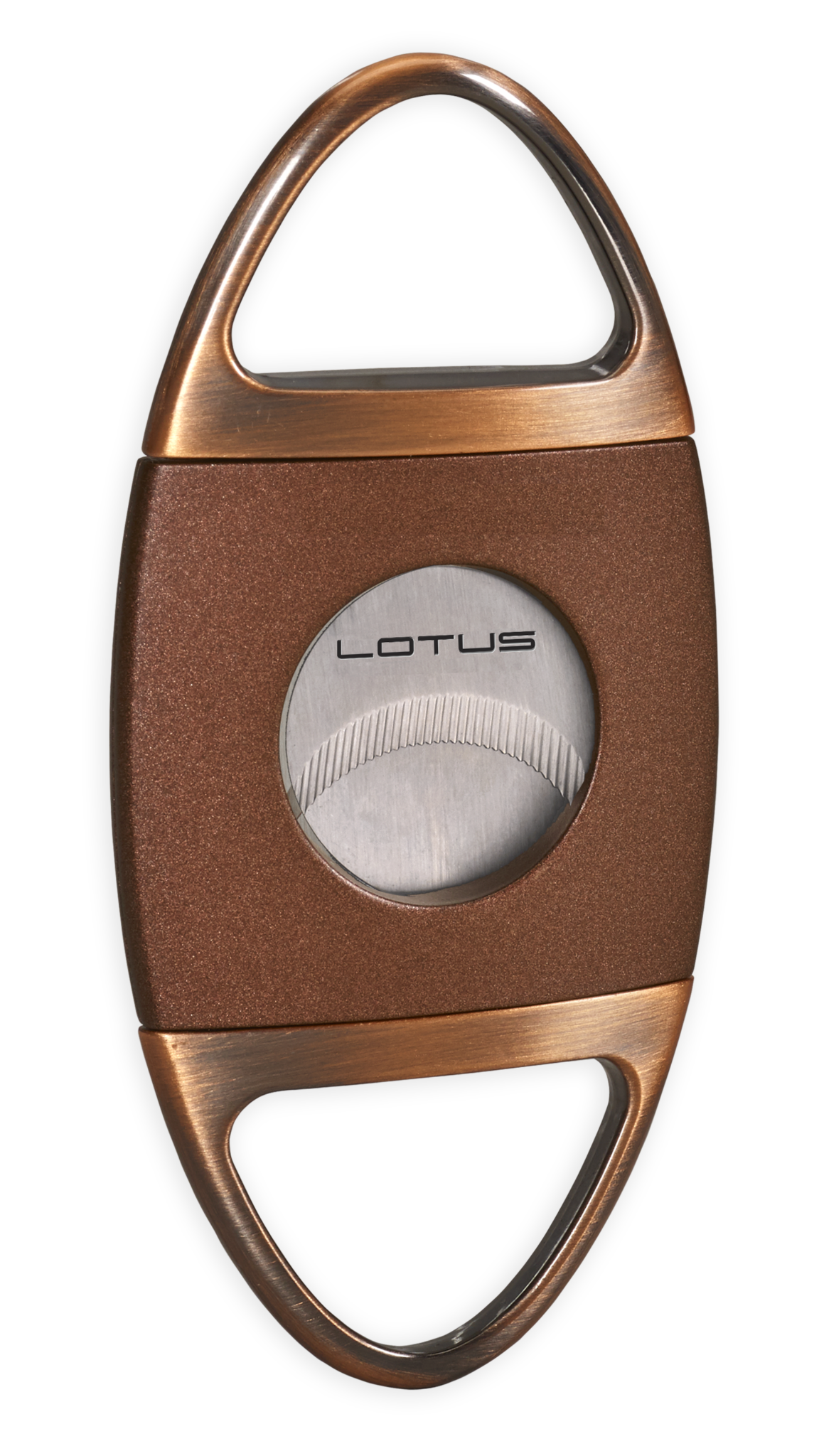 Lotus Jaws Serrated Cigar Cutter Smoking Accessories Lotus Copper & Brown  