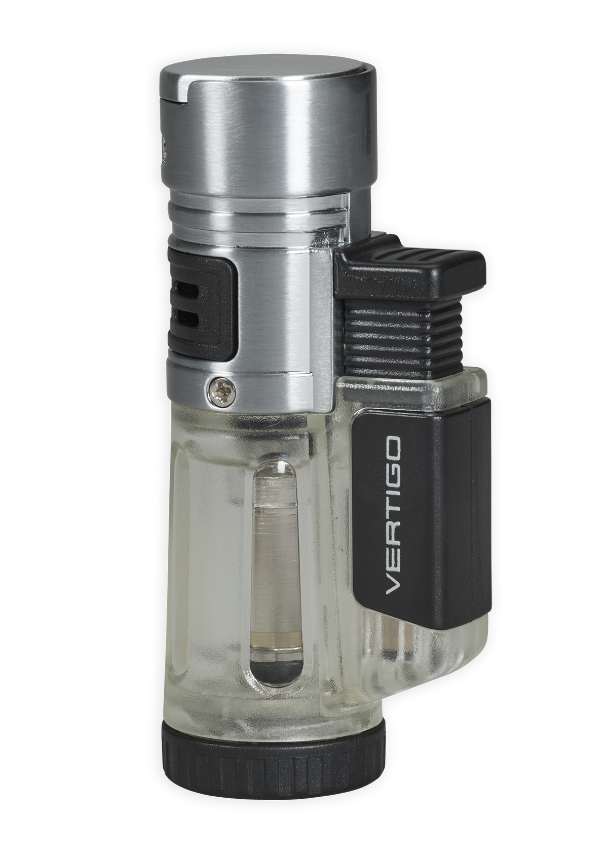 Vertigo Blizzard Triple Torch Flame Lighter Lighter Vertigo Clear  