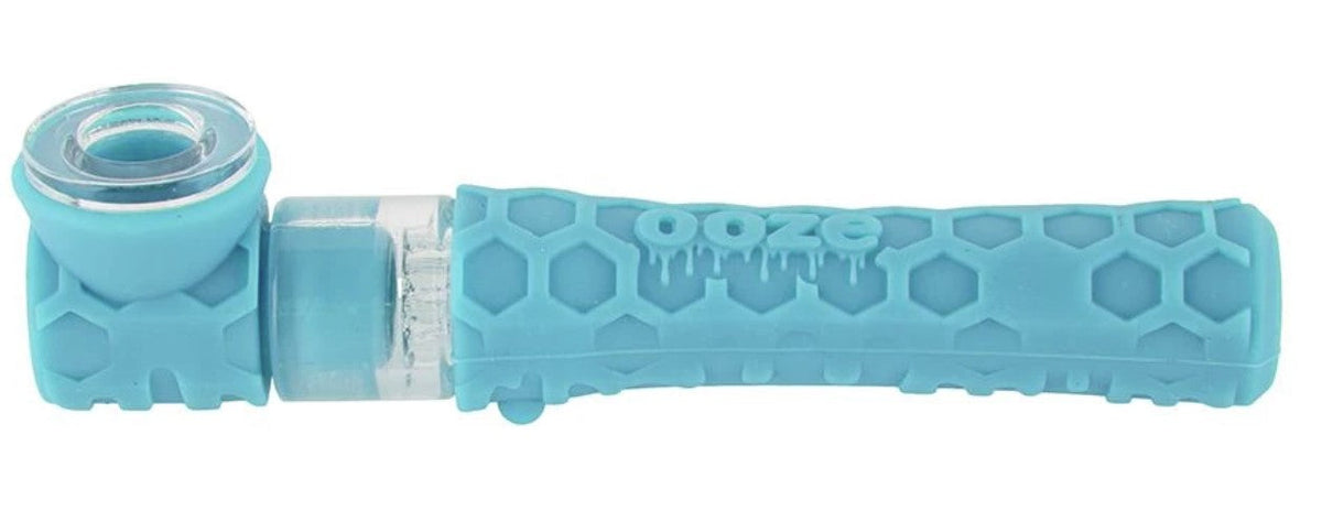 Ooze Hand Pipe - Piper Cannabis Accessories Ooze Teal  