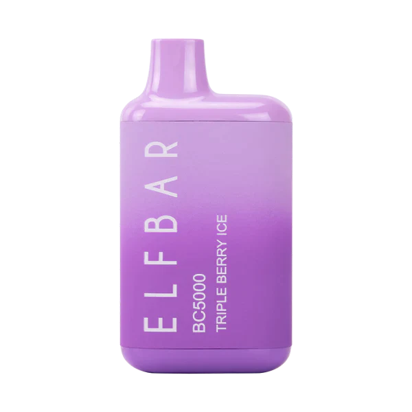 ELFBAR BC5000 - Disposable 13ml 5% Vape Juice ELFBAR Triple Berry Ice  