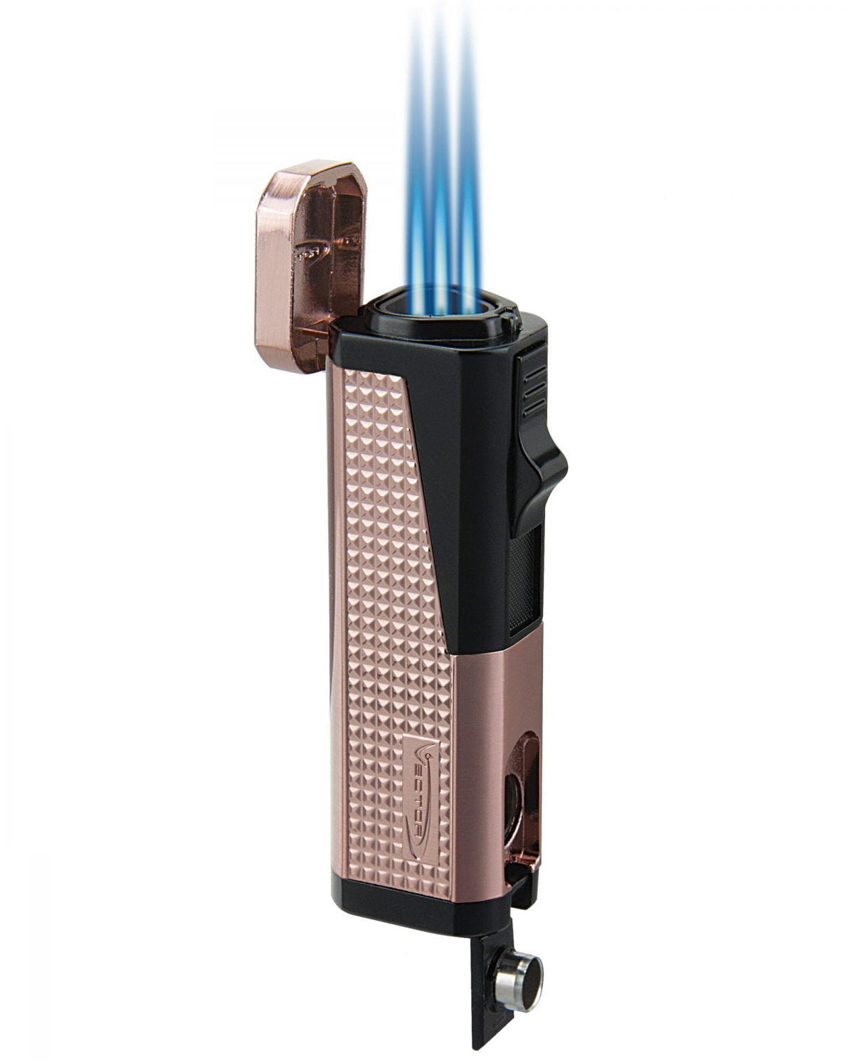 Vector Urbano Triple Flame Torch Lighter with Cigar Punch