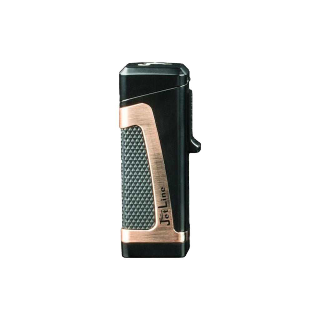 Jetline Hurricane II Triple Torch Lighter Lighter Jetline Copper w/Black  