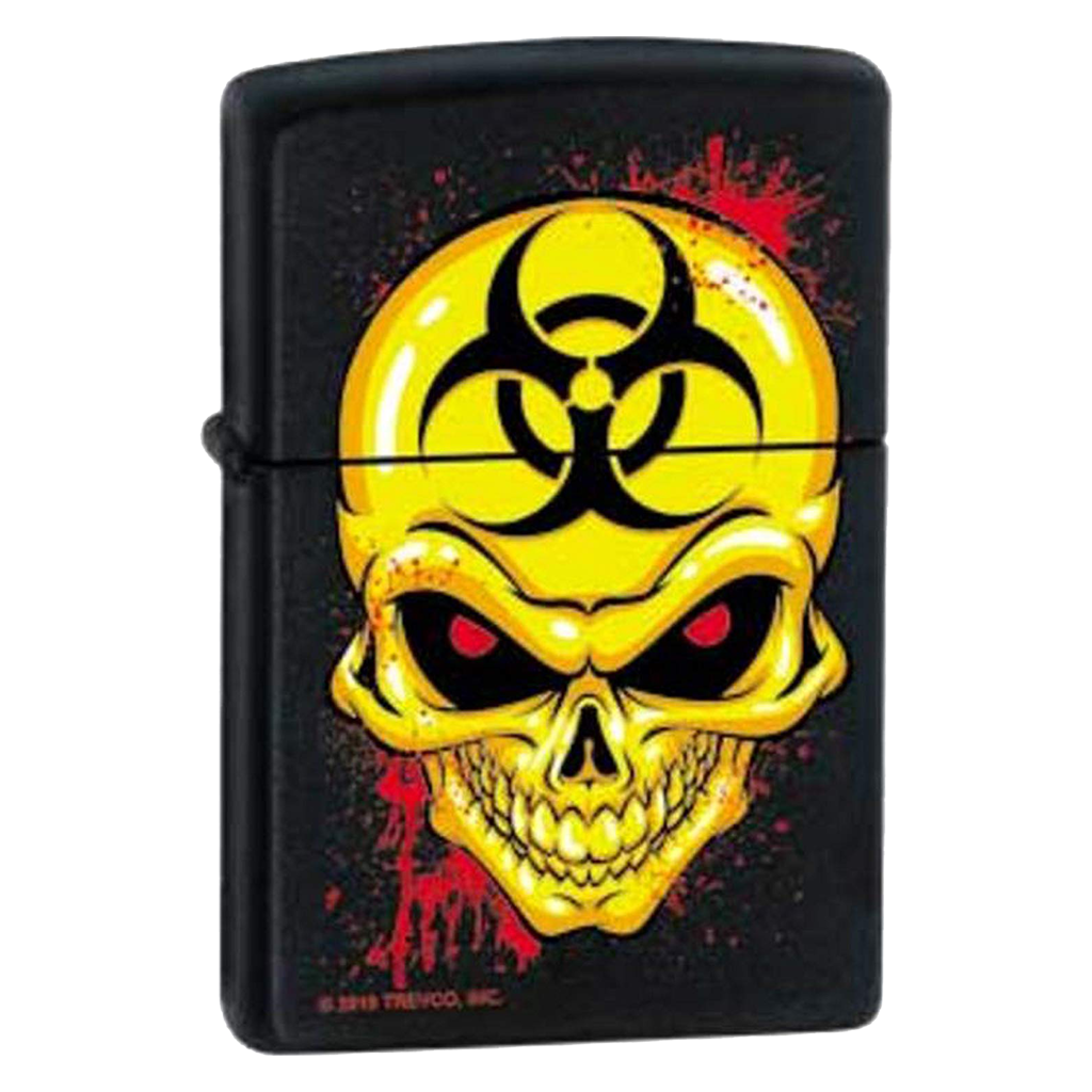 Zippo Lighter - Biohazard Skull Zippo Zippo   