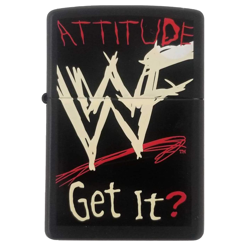 Zippo Lighter - Vintage WWF Attitude Get It Zippo Zippo   