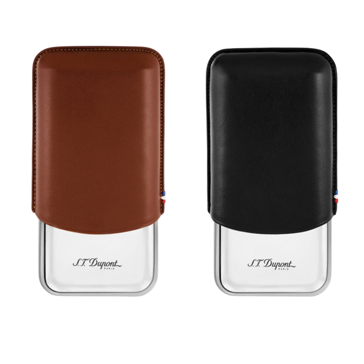 S.T. Dupont Triple Cigar Case Smoking Accessories S.T. Dupont   