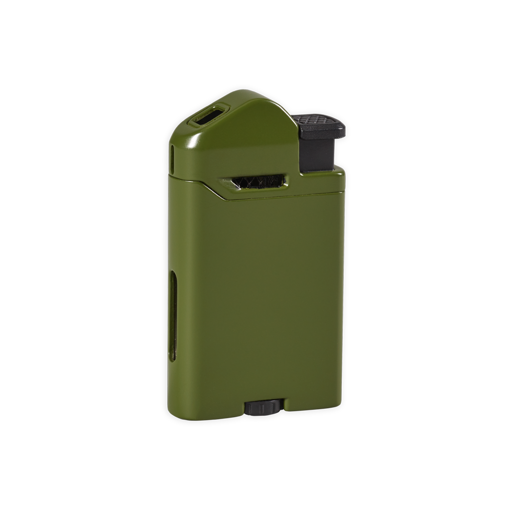 Vertigo Page Flat Flame Lighter Lighter Vertigo Military Green  