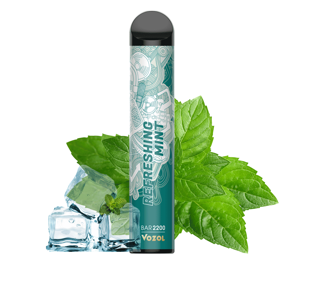 Vozol Bar 2200 - Disposable Vape Vape Juice Vozol Refreshing Mint  