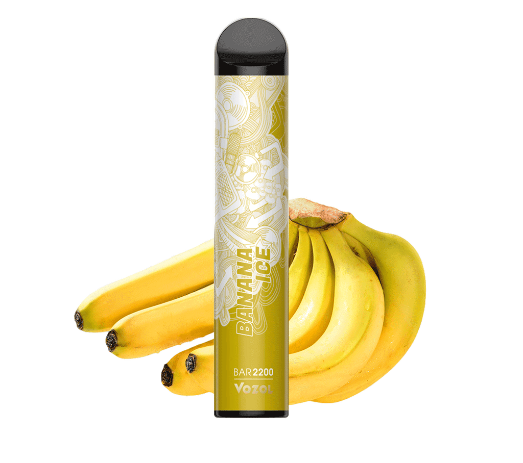Vozol Bar 2200 - Disposable Vape Vape Juice Vozol Banana Ice  