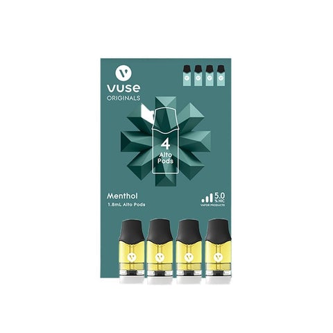 Vuse Alto Menthol Pods - 4 Pack Vape Juice Vuse   