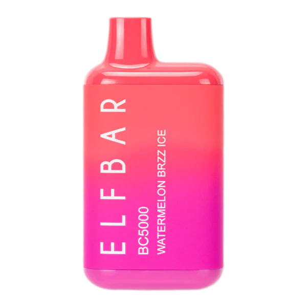 ELFBAR BC5000 - Disposable 13ml 5% Vape Juice ELFBAR Watermelon BRZZ Ice  