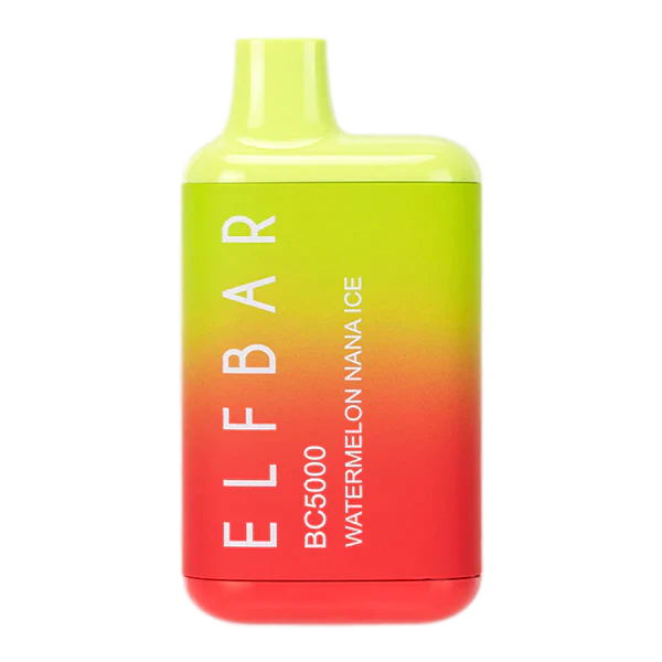 ELFBAR BC5000 - Disposable 13ml 5% Vape Juice ELFBAR Watermelon Nana Ice  