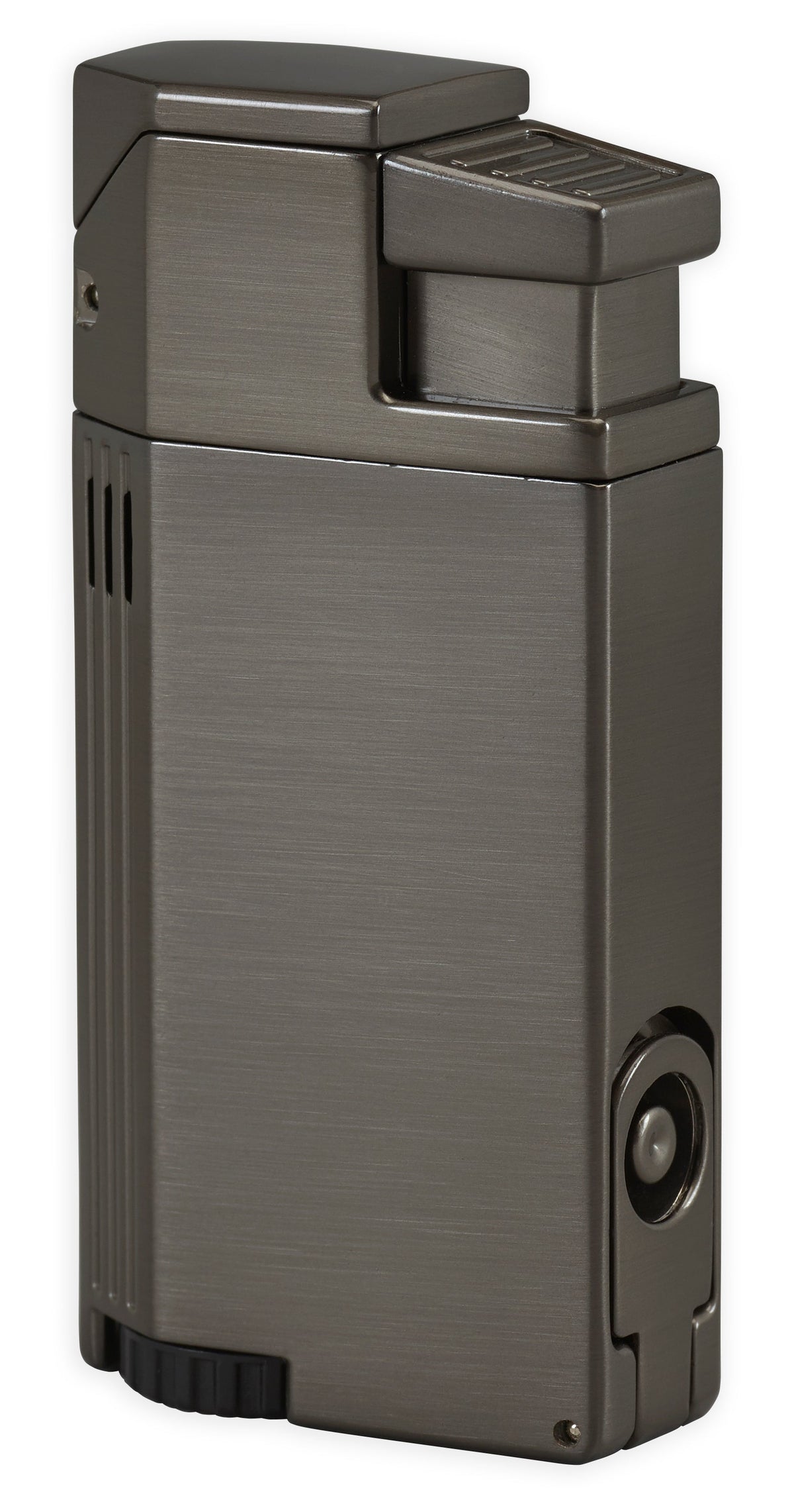 Vertigo Windsor Triple Torch Lighter w/ Cigar Punch Lighter Vertigo Gunmetal Satin  