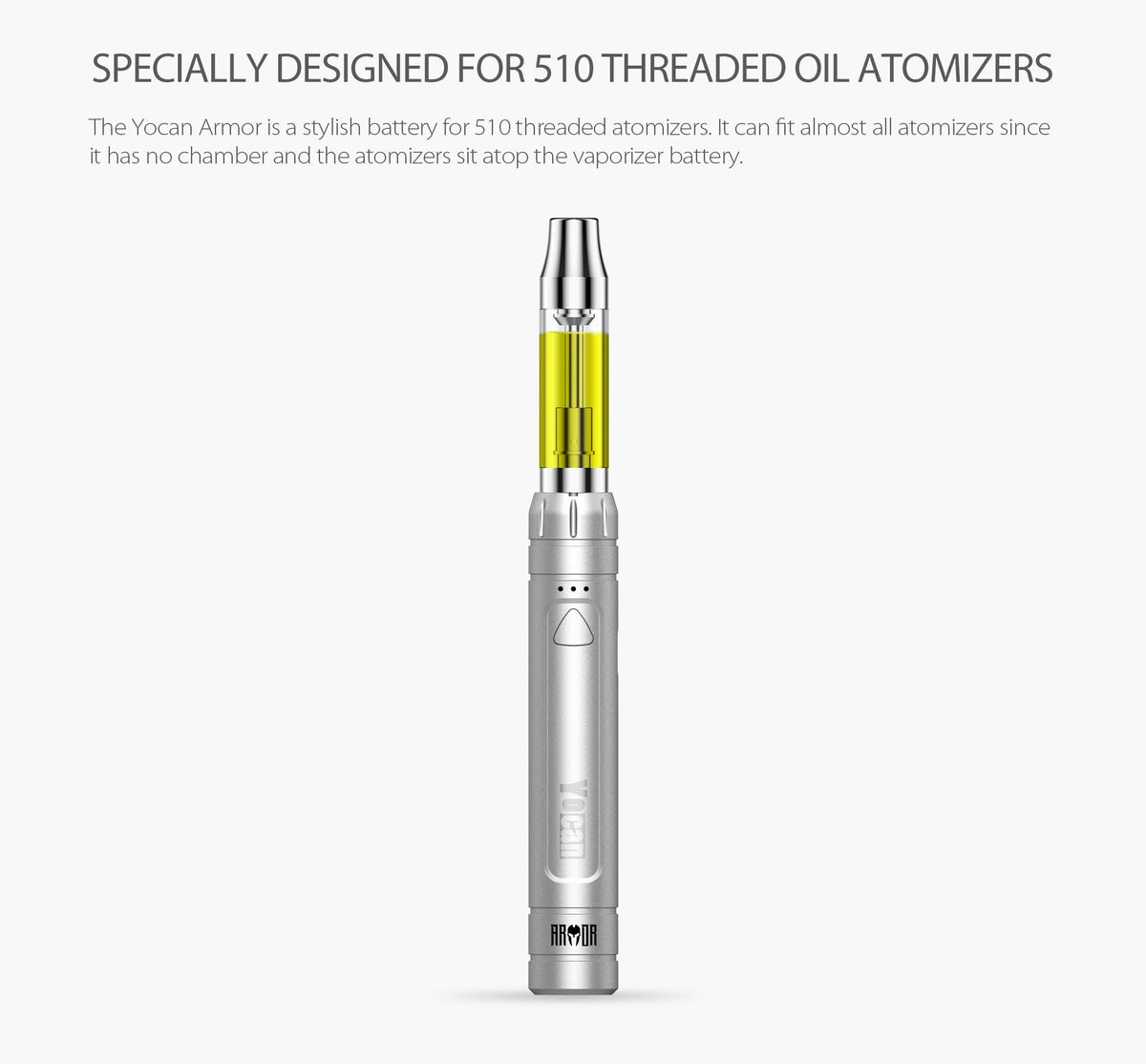 Yocan Armor Battery Vaporizers Yocan   