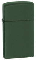 Zippo Lighter - Slim Green Matte Zippo Zippo   