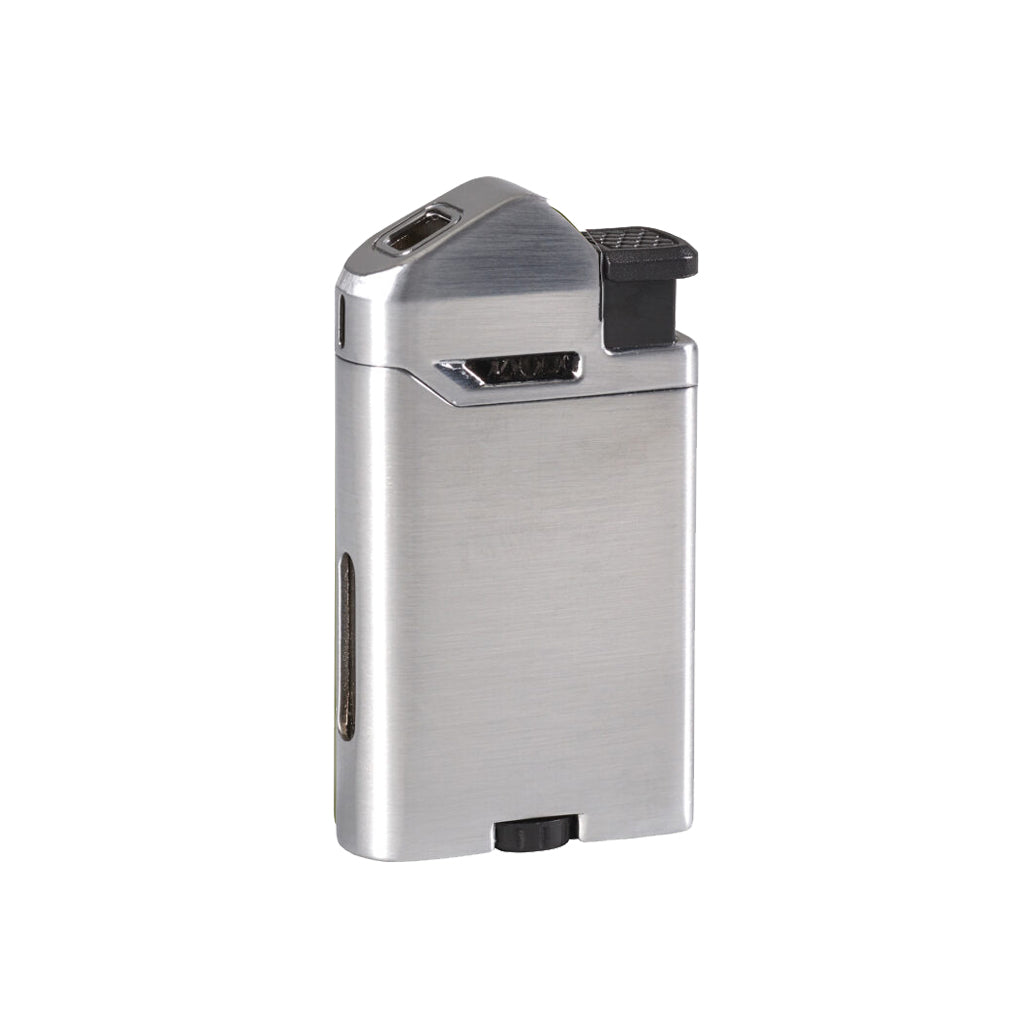 Vertigo Attache 2 Soft Flame Lighter Lighter Vertigo Brushed Chrome  