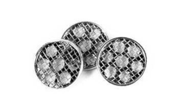 Atmos Raw Metal Mesh Screen Set - 3 Pack Vaporizers Atmos   