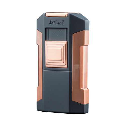 Jetline Avalanche Quadruple Table Torch Lighter Lighter Jetline Copper w/Black  