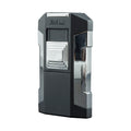 Jetline Avalanche Quadruple Table Torch Lighter Lighter Jetline Chrome w/Black  