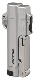 Vertigo Beer Buddy Coil Flame w/ Bottle Opener Lighter Vertigo Silver  