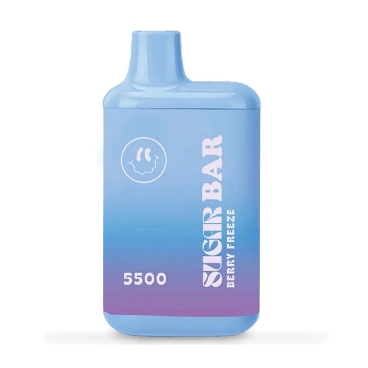 Sugar Bar 5500 Puff Disposable Vape Vape Juice Lighter USA Berry Freeze  