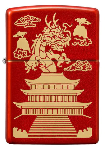 Zippo Lighter - Chinese Towering Dragon Zippo Zippo   