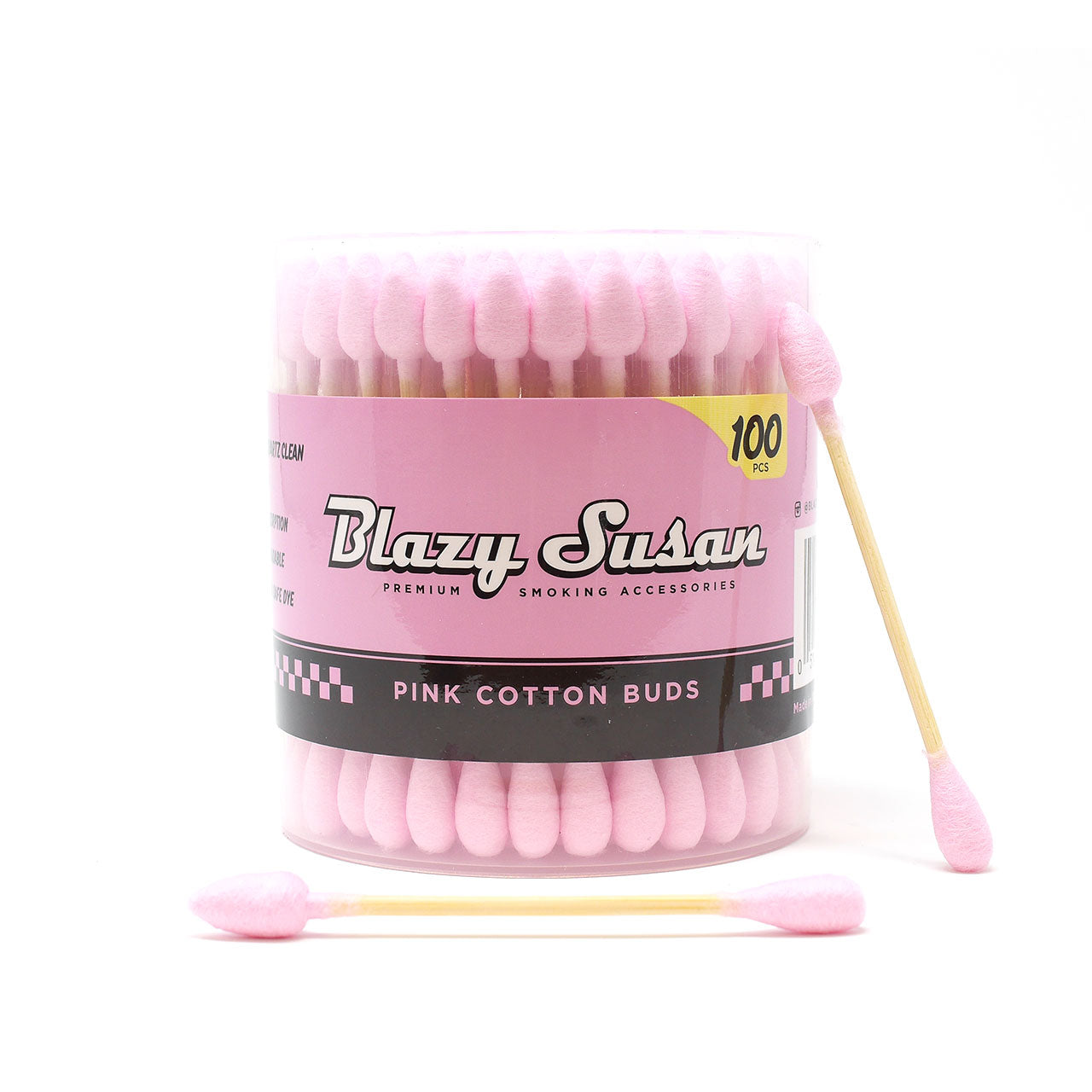 Blazy Susan Cotton Buds Cannabis Accessories Blazy Susan 100 Count  