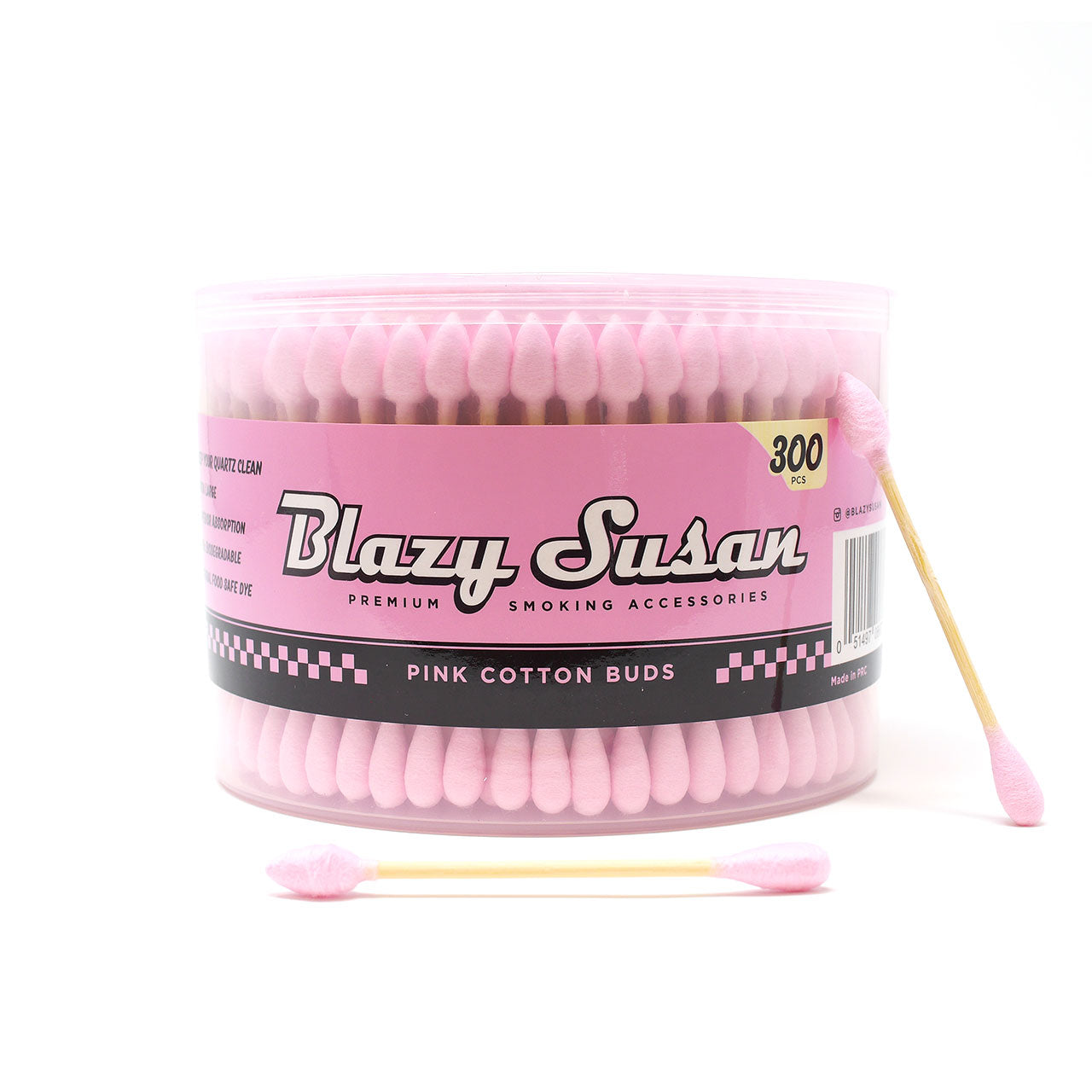 Blazy Susan Cotton Buds Cannabis Accessories Blazy Susan 300 Count  