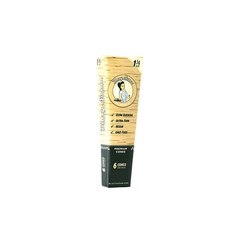 Blazy Susan Unbleached Pre Rolled Cones Cannabis Accessories Blazy Susan   