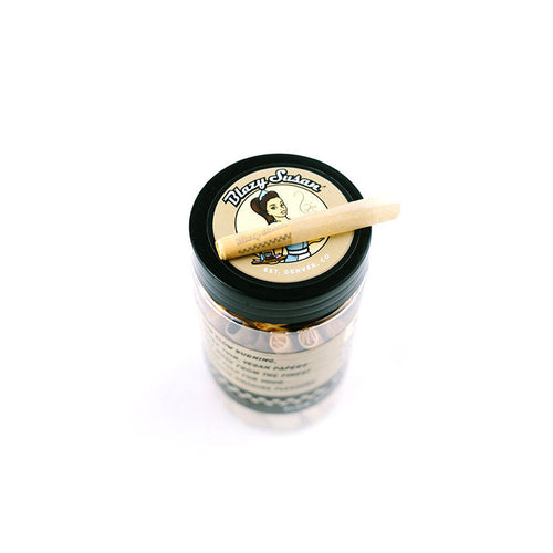 Blazy Susan Shorty Unbleached Pre Rolled Cones - 50 Count Cannabis Accessories Blazy Susan   