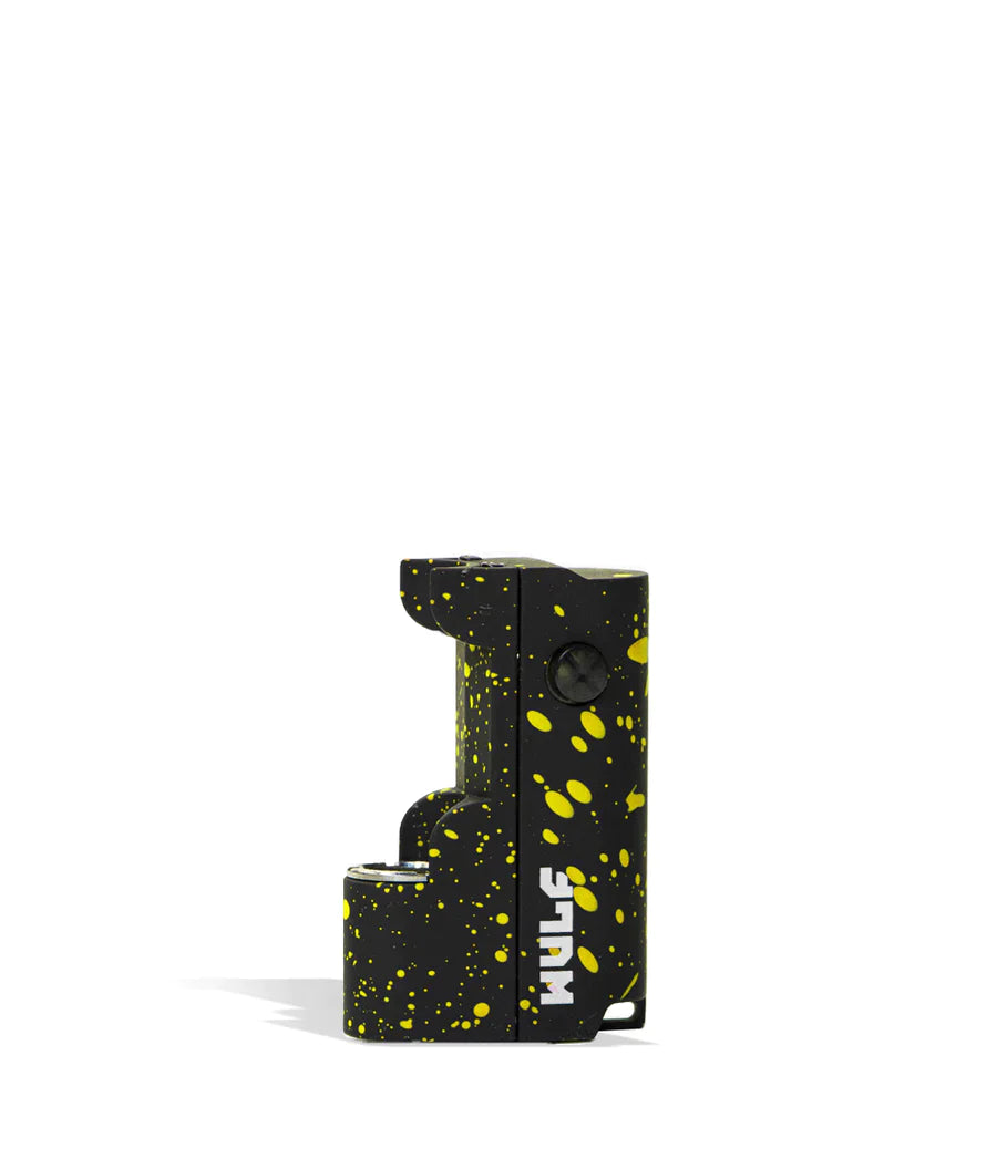 Pulsar GIGI and Wulf Mod Micro Plus Cartridge Vaporizer Vaporizers Pulsar Wulf Mod Micro Plus Black Yellow Splatter  