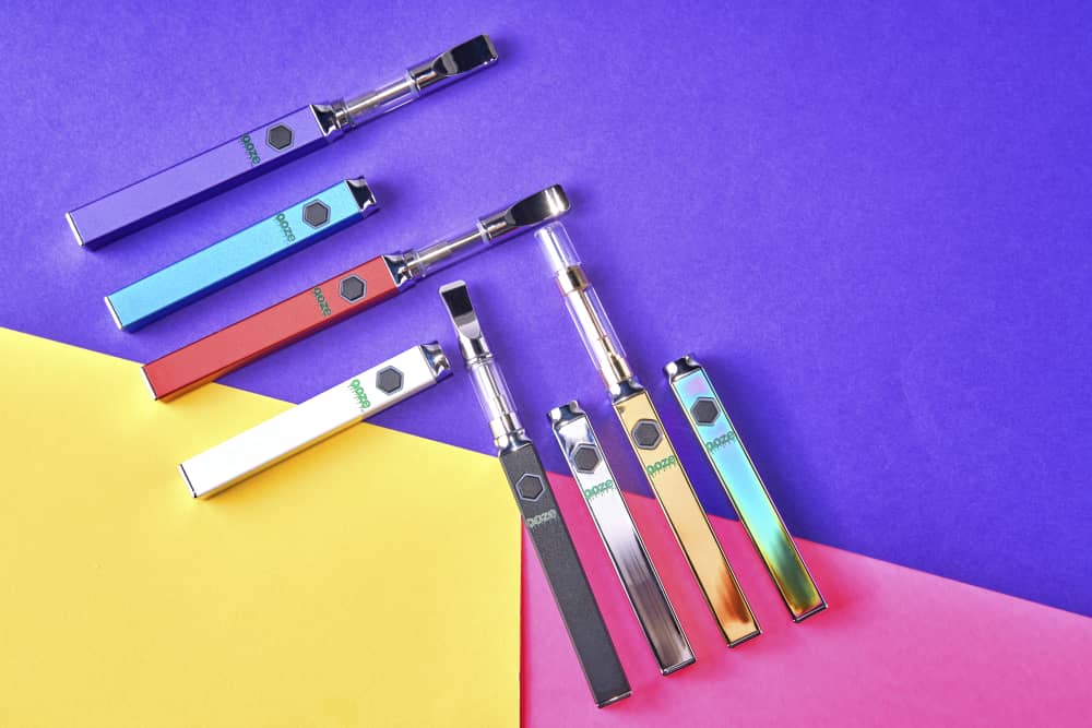 Ooze Quad 510 Thread 500 mAh Square Vape Pen Battery + USB Charger