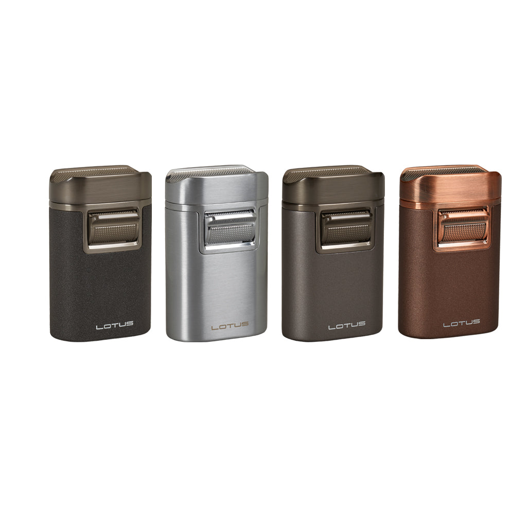 Lotus Brawn Quadruple Table Top Torch Lighter Lighter Lotus   