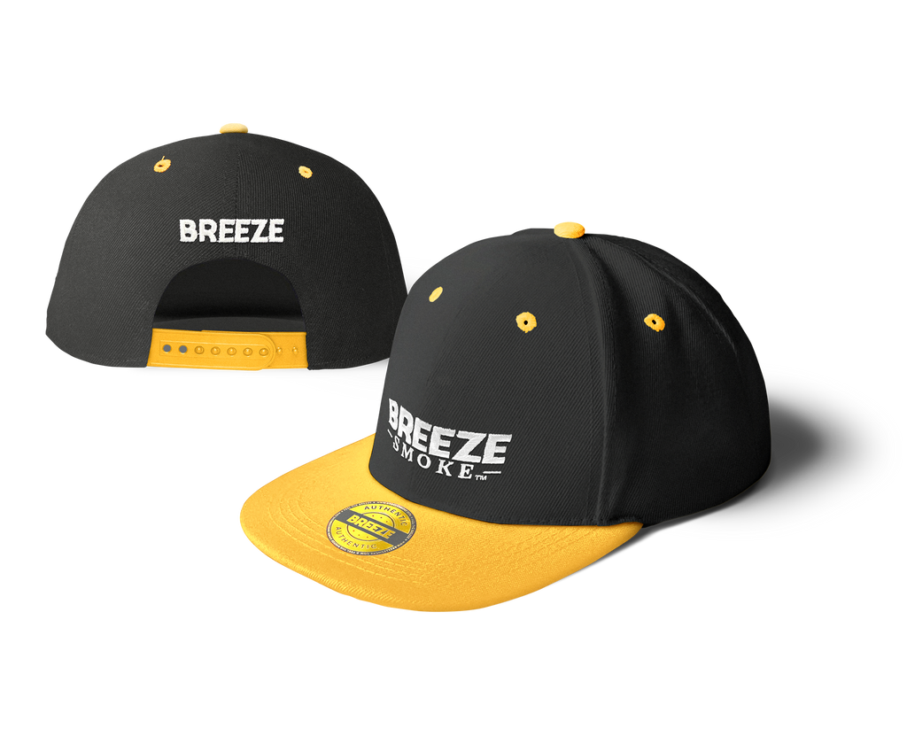 Breeze Smoke Two-Tone Snapback Hat Merchandise Breeze Smoke   