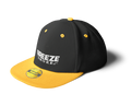 Breeze Smoke Two-Tone Snapback Hat Merchandise Breeze Smoke Black & Mustard Yellow  