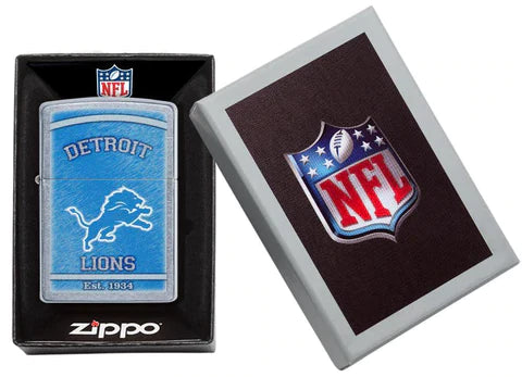 Zippo Lighter - NFL Detroit Lions Zippo Zippo   