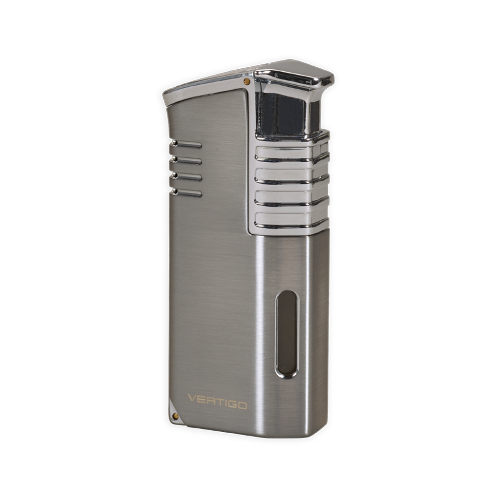 Vertigo Mechanic Triple Torch Lighter w/ Cigar Punch