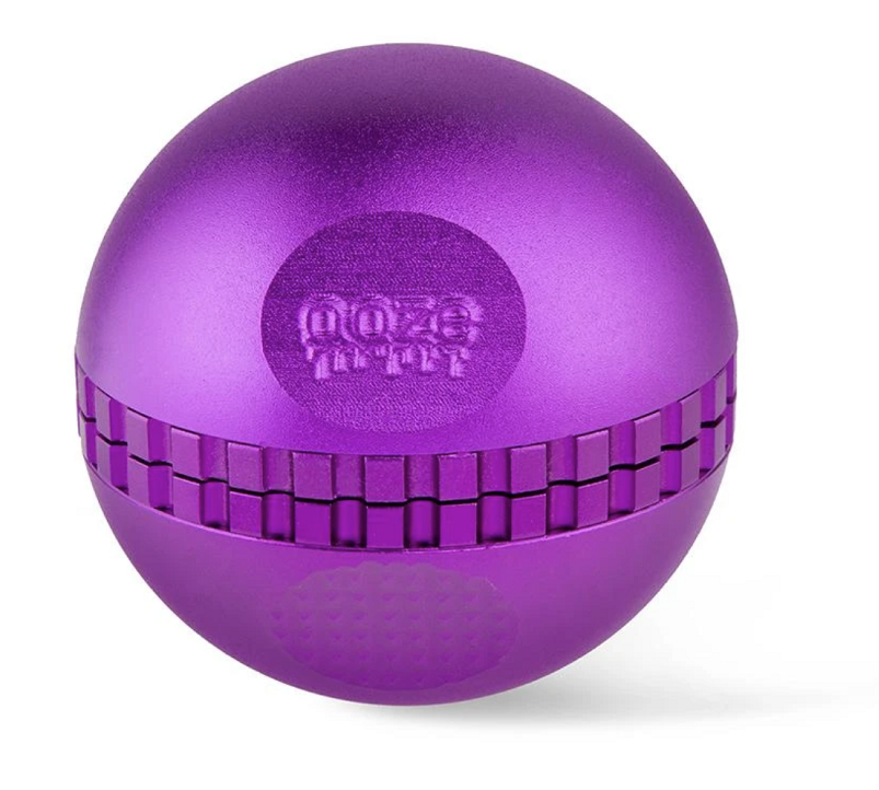Ooze Saturn Globe Grinder - 4pc Cannabis Accessories Ooze Purple  