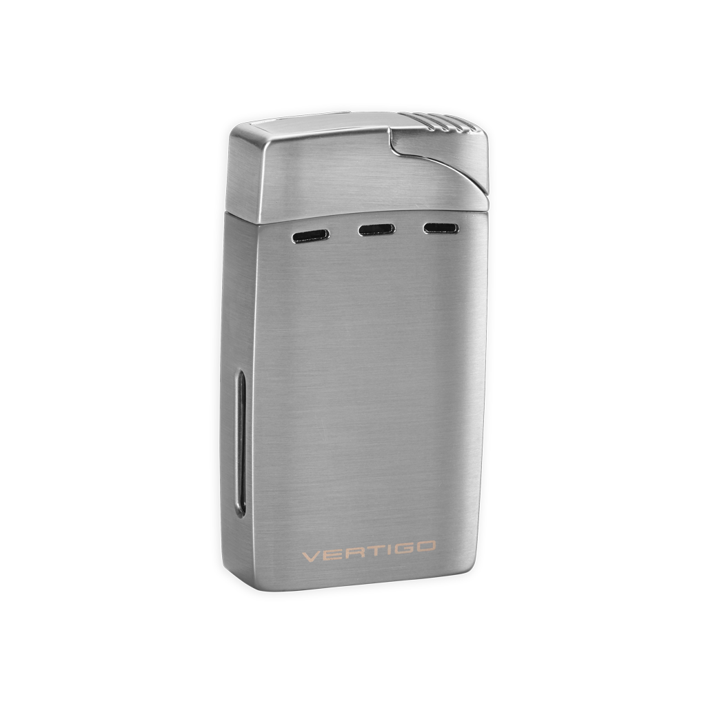 Vertigo Sickle Double Flame Lighter Lighter Vertigo Chrome  