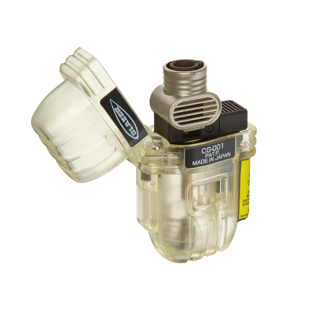 "The Blazer" Torch Lighter By Blazer Lighter Blazer Clear  