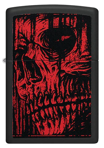 Zippo Lighter - Red Skull Zippo Zippo   