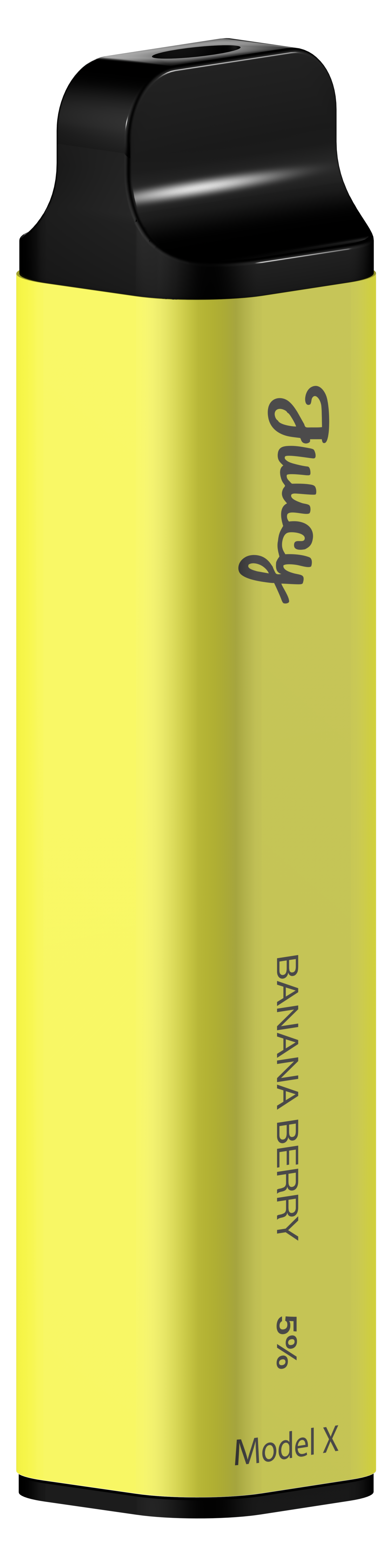 Juucy Vape Model X Disposable Pod Device - 1600 Puffs Vape Juice Juucy Banana Berry  