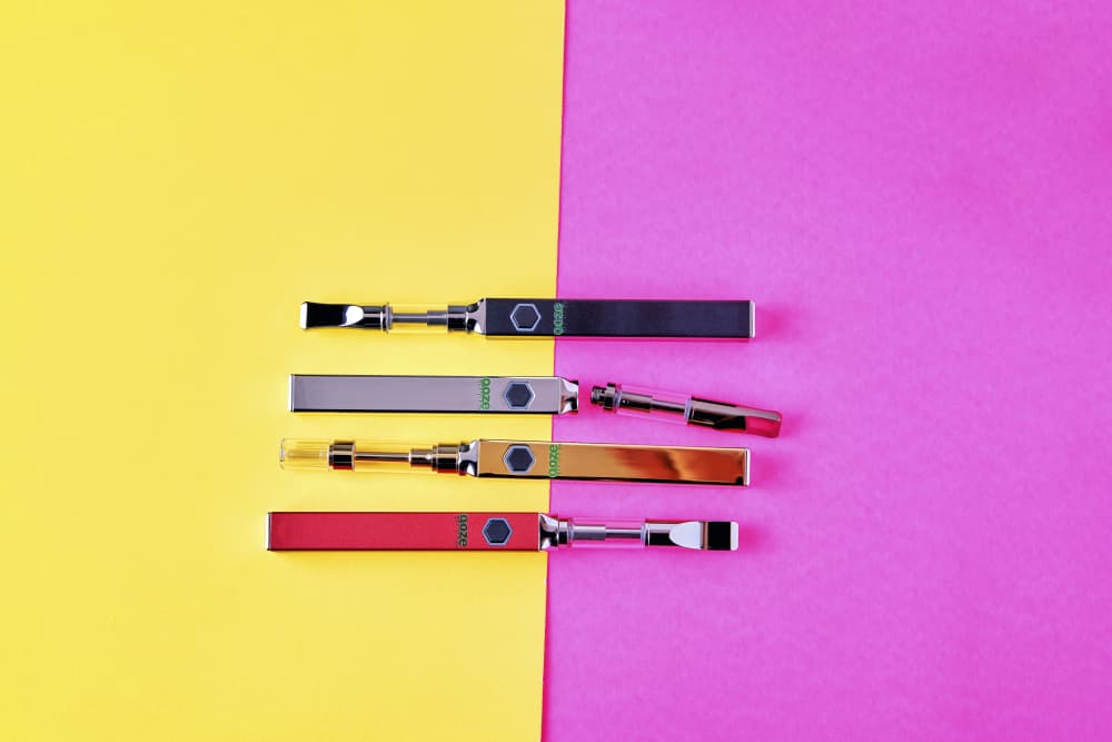 Ooze Quad 510 Thread 500 mAh Square Vape Pen Battery + USB Charger