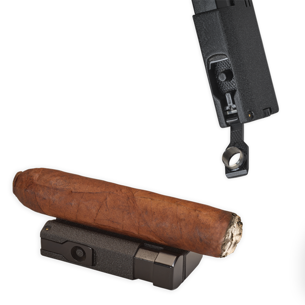 Vertigo Delegate Dual Flame Torch Lighter with Cigar Punch Lighter Vertigo   
