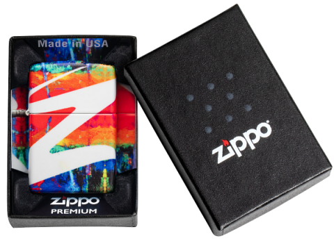 Zippo Lighter - Drippy Z Design Zippo Zippo   