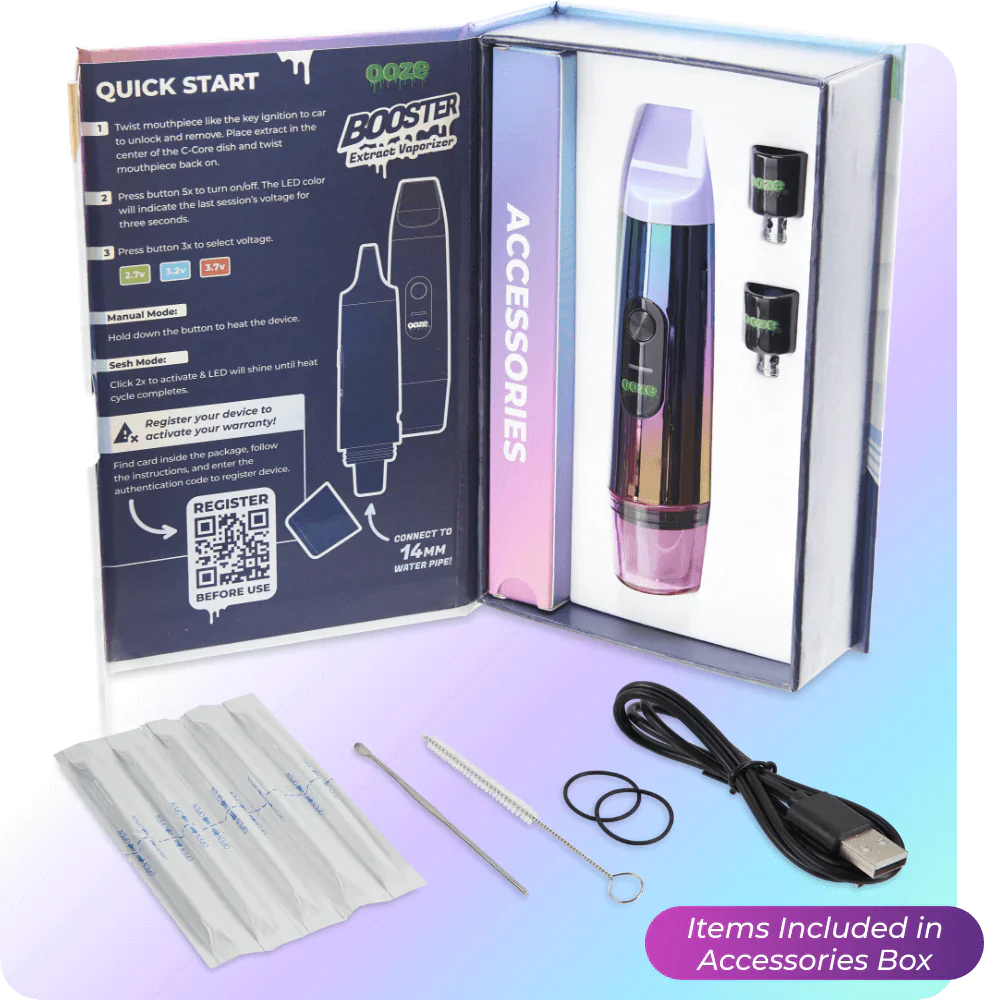 Ooze Booster C-Core Concentrate Vaporizer - 1100mAh
