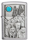 Zippo Lighter - Emblem Wolf Pack Zippo Zippo   