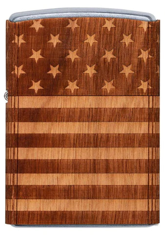 Zippo Lighter - Woodchuck USA American Flag Zippo Zippo   