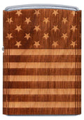 Zippo Lighter - Woodchuck USA American Flag Zippo Zippo   