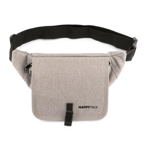 Happy Kit - Happy Pack Dab All-in-One Smell Proof Travel Kit Fanny Pack for Concentrates Apparel Happy Kit Grey  